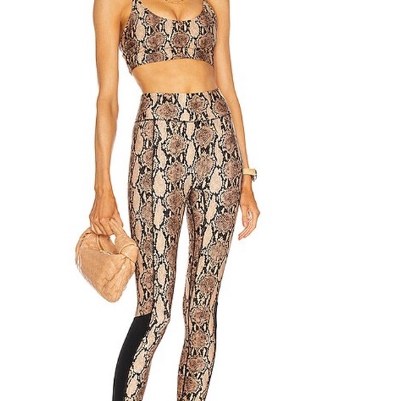 NWOT BANDIER x A.L.C. Scoop Neck Python Bralette Size M - Picture 4 of 5